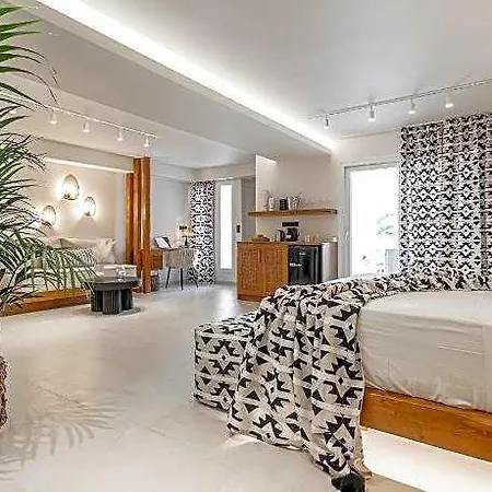 호텔 Almiriki Naxos Beachside Living 4*